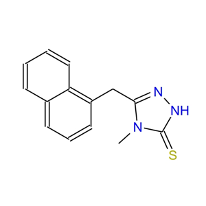 4-甲基-5-(1-萘基甲基)-2H-1,2,4-三唑-3-硫酮