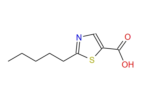 2-戊基噻唑-5-羧酸,2-pentylthiazole-5-carboxylic acid