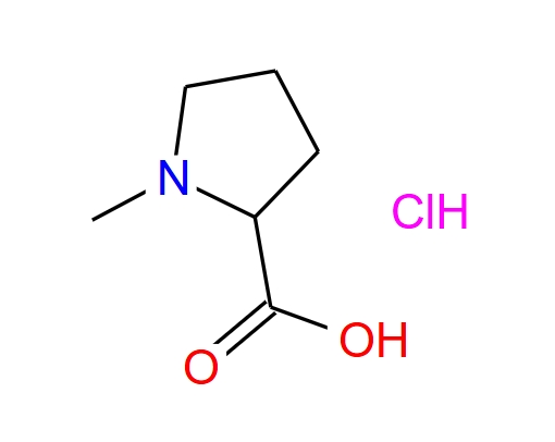 1-甲基吡咯烷-2-羧酸鹽酸鹽,1-Methylprrolidine-2-carboxylic acid hydrochloride