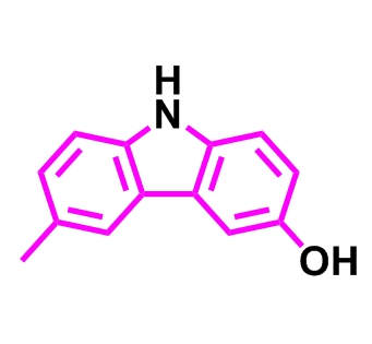 3-甲基-6-羥基咔唑,Glycozolinine