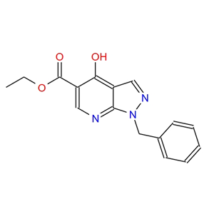 1-芐基-4-羥基-7-氮雜吲唑-5-羧酸乙酯