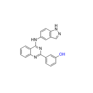 貝舒地爾雜質(zhì)02,3-(4-((1H-indazol-5-yl)amino)quinazolin-2-yl)phenol