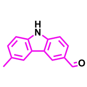 3-6-甲基-9H-咔唑-3-甲醛 ；107816-72-8