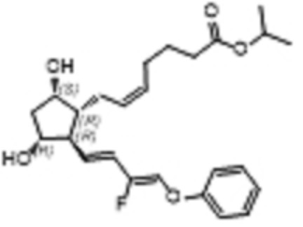 他氟前列腺素單氟雜質(zhì)14,(Z)-isopropyl 7-((1R,2R,3R,5S)-2-((1E,3Z)-3-fluoro-4-phenoxybuta-1,3-dien-1-yl)-3,5-dihydroxycyclopentyl)hept-5-enoate