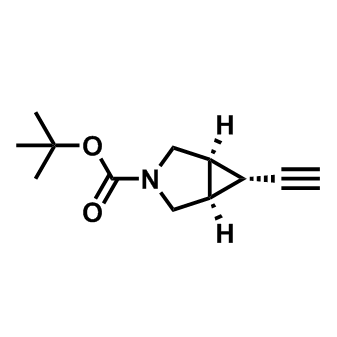 rel-(1R,5S,6s)-6-乙炔基-3-氮杂双环[3.1.0]己烷-3-羧酸叔丁酯,tert-Butyl rel-(1R,5S,6s)-6-ethynyl-3-azabicyclo[3.1.0]hexane-3-carboxylate