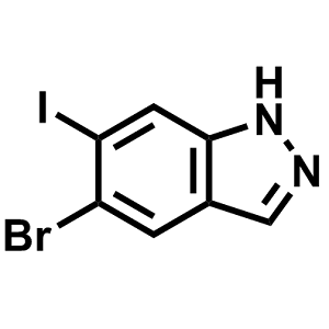 5-溴-6-碘-1H-吲唑,5-Bromo-6-iodo-1H-indazole