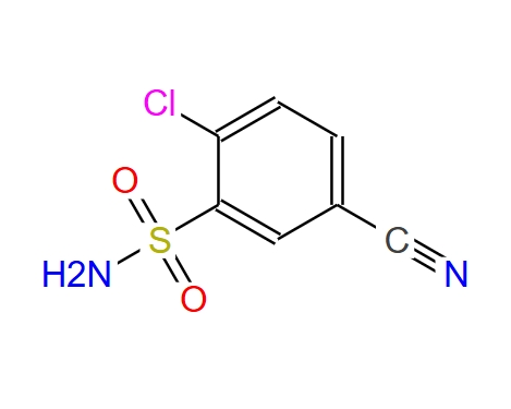 2-氯-5-氰基苯磺酰胺,2-Chloro-5-cyanobenzenesulfonamide