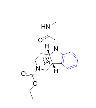 盧美哌隆雜質(zhì)16,ethyl (4aS,9bR)-5-(2-(methylamino)-2-oxoethyl)-1,3,4,4a,5,9b-hexahydro-2H-pyrido[4,3-b]indole-2-carboxylate