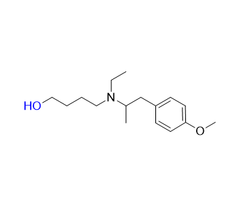 美貝維林雜質(zhì)01,4-(ethyl(1-(4-methoxyphenyl)propan-2-yl)amino)butan-1-ol