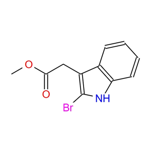 (2-溴-1H-吲哚-3-基)乙酸甲酯