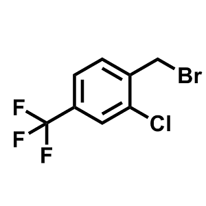 1-(溴甲基)-2-氯-4-(三氟甲基)苯,1-(Bromomethyl)-2-chloro-4-(trifluoromethyl)benzene