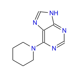 6-(哌啶-1-基)-9H-嘌呤,6-(Piperidin-1-yl)-9H-purine