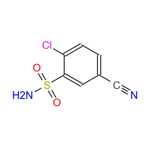 2-氯-5-氰基苯磺酰胺