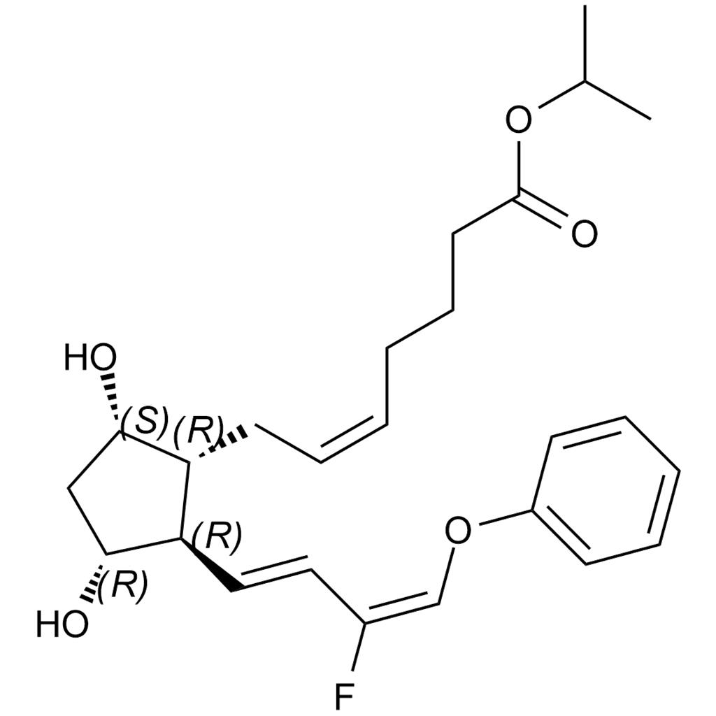 他氟前列腺素單氟雜質(zhì)13,(Z)-isopropyl 7-((1R,2R,3R,5S)-2-((1E,3E)-3-fluoro-4-phenoxybuta-1,3-dien-1-yl)-3,5-dihydroxycyclopentyl)hept-5-enoate