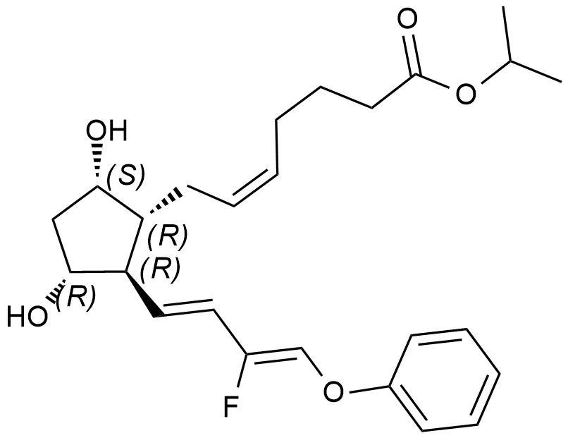 他氟前列腺素單氟雜質(zhì)14,(Z)-isopropyl 7-((1R,2R,3R,5S)-2-((1E,3Z)-3-fluoro-4-phenoxybuta-1,3-dien-1-yl)-3,5-dihydroxycyclopentyl)hept-5-enoate