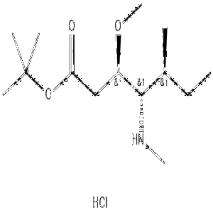 3R,4S,5S)-叔丁基3-甲氧基-5-甲基-4-(甲基氨基)庚酸酯鹽酸鹽,(3R,4S,5S)-tert-butyl 3-Methoxy-5-Methyl-4-(MethylaMino)heptanoate hydroc hloride