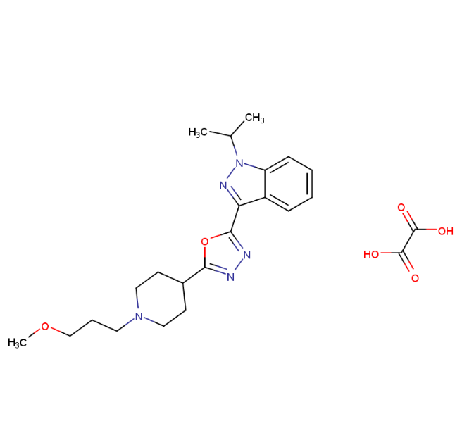 化合物 USMARAPRIDE,SUVN-D4010 oxalate