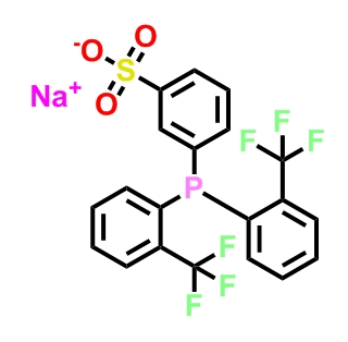 3-(雙(2-(三氟甲基)苯基)磷烷基)苯磺酸鈉鹽,sodium 3-(bis(2-(trifluoromethyl)phenyl)phosphaneyl)benzenesulfonate