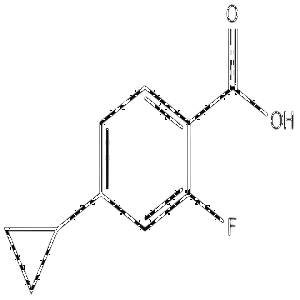 4-环丙基-2-氟苯甲酸