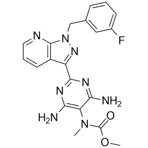 利奥西呱间氟杂质A；4,6-二氨基-2-[1-（3-氟苄基）-1H-吡唑并[3,4-b]吡啶-3-基]-5-嘧啶-N-甲基-氨基甲酸甲酯,Riociguat Impurity A;methyl (4,6-diamino-2-(1-(3-fluorobenzyl)-1H-pyrazolo[3,4-b]pyridin-3-yl)pyrimidin-5-yl)(methyl)carbamate