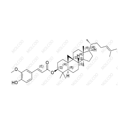 谷維素A(阿魏酸環(huán)蒿酯),Oryzanol A (Cycloartenyl Ferulate)