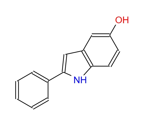 2-苯基-1H-吲哚-5-醇,2-PHENYL-1H-INDOL-5-OL