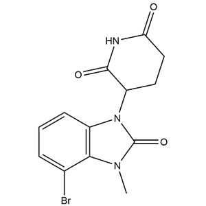 3-(4-溴-3-甲基-2-氧代-2,3-二氢-1H-1,3-苯并二唑-1-基)哌啶-2,6-二酮_PROTAC中间体