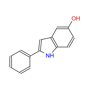 2-苯基-1H-吲哚-5-醇,2-PHENYL-1H-INDOL-5-OL