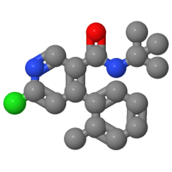 N-叔丁基-6-氯-4-邻甲苯基烟酰胺,N-tert-butyl-6-chloro-4-(o-tolyl)nicotinamide