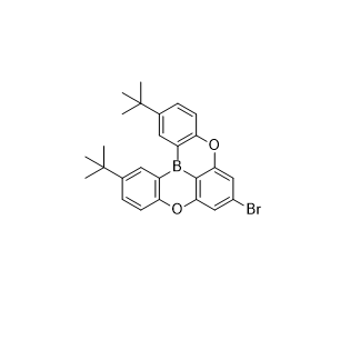 7-溴-2,12-二叔丁基-5,9-二氧雜-13B-硼萘[3,2,1-DE]蒽,7-bromo-2,12-bis(1,1-dimethylethyl)-[1,4]Benzoxaborino[2,3,4-kl]phenoxaborin