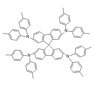 2,2'，7,7'-四（N，N'-二對(duì)甲基苯基氨基）-9,9'-螺二芴,2,2',7,7'-tetrakis(N,N'-di-p-methylphenylamino)-9,9'-spirobifluorene