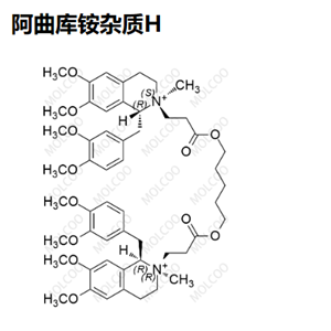 阿曲库铵杂质H   AtracuriuM Besylate iMpurity H   “Molcoo”品牌独立自主研发 杂质 现货 定制