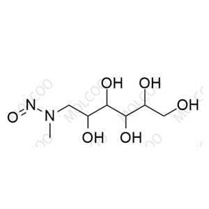 N-亚硝基葡甲胺,N-methyl-N-(2,3,4,5,6-pentahydroxyhexyl)nitrous amide