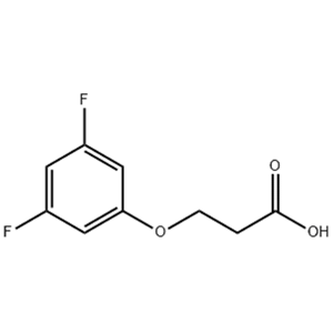 3-(3,5-二氟苯氧基)丙酸,3-(3,5-DIFLUOROPHENOXY)-PROPANOIC ACID