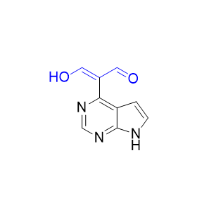 蘆可替尼雜質15,(E)-3-hydroxy-2-(7H-pyrrolo[2,3-d]pyrimidin-4-yl)acrylaldehyde