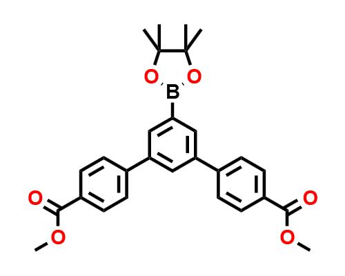 5'-(4,4,5,5-四甲基-1,3,2-二氧硼雜環(huán)戊烷-2-基)-[1,1':3',1''-三聯(lián)苯]-4,4''-二羧酸二甲酯