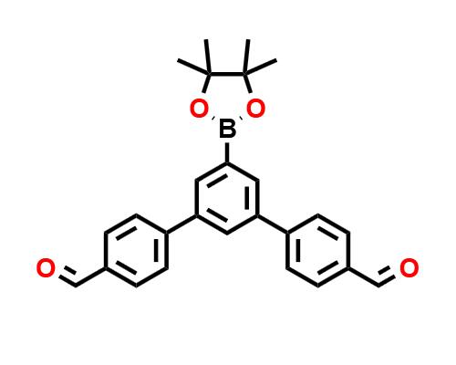 5'-(4,4,5,5-四甲基-1,3,2-二氧硼雜環(huán)戊烷-2-基)-[1,1':3',1''-三聯(lián)苯]-4,4''-二甲醛