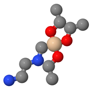 2-氨乙基胺甲基三乙氧基硅烷；41555-92-4