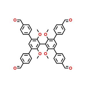 3,3',5,5'-四(4-甲酰基苯基)-2,2',6,6'-四甲氧基聯(lián)苯 	