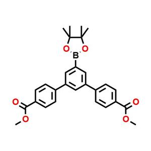 5'-(4,4,5,5-四甲基-1,3,2-二氧硼杂环戊烷-2-基)-[1,1':3',1''-三联苯]-4,4''-二羧酸二甲酯