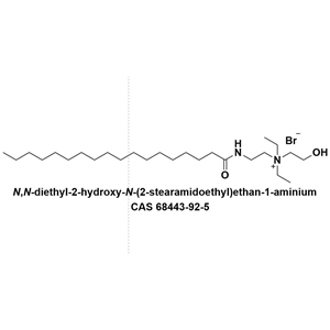 N,N-diethyl-2-hydroxy-N-(2-stearamidoethyl)ethan-1-aminium