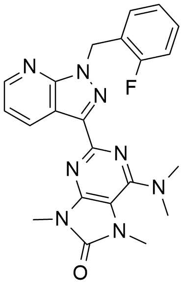 利奧西呱雜質(zhì)H；2-[1-（2-氟芐基）-1H-吡唑并[3,4-b]吡啶-3-基]-6-二甲氨基-7,9-二甲基-7H-嘌呤-8（9H）-酮,Riociguat Impurity H;methyl (4-amino-2-(1-(2-fluorobenzyl)-1H-pyrazolo[3,4-b]pyridin-3-yl)-6-(methylamino)pyrimidin-5-yl)(methyl)carbamate