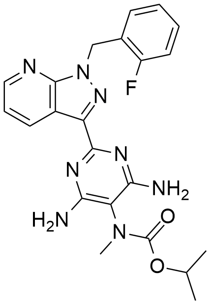 利奧西呱雜質(zhì)K；4,6-二氨基-2-[1-（2-氟芐基）-1H-吡唑并[3,4-b]吡啶-3-基]-5-嘧啶-N-甲基-氨基甲酸異丙酯,Riociguat EP Impurity;isopropyl (4,6-diamino-2-(1-(2-fluorobenzyl)-1H-pyrazolo[3,4-b] pyridin-3-yl)pyrimidin-5-yl)(methyl)carbamate