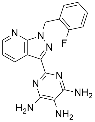 利奥西呱杂质M；2-[1-（2-氟苄基）-1H-吡唑并[3,4-b]吡啶-3-基]-4,5,6-嘧啶三胺,Riociguat Impurity M;2-[1-(2-Fluorobenzyl)-1H-pyrazolo[3,4-b]pyridin-3-yl]pyriMidine-4,5,6-triaMine