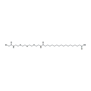 溴乙酰胺-PEG3-酰胺-C16-羧酸,Bromoacetamido-PEG3-NHCO-C16-acid