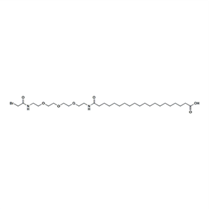 溴乙酰胺-PEG3-酰胺-C18-羧酸