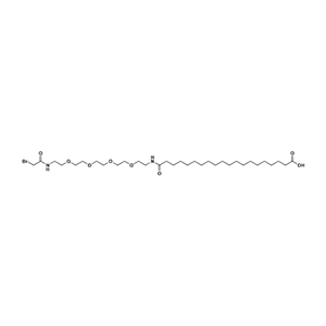 溴乙酰胺-PEG4-酰胺-C18-羧酸