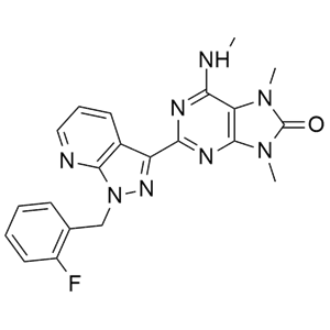 利奥西呱杂质F；2-[1-（2-氟苄基）-1H-吡唑并[3,4-b]吡啶-3-基]-6-甲氨基-7,9-二甲基-7H-嘌呤-8（9H）-酮