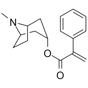 異丙托溴銨雜質(zhì)G；(1R,3r,5S)-3-（2-苯基丙烯酰氧基）-8-甲基-8-氮雜雙環(huán)[3.2.1]辛烷