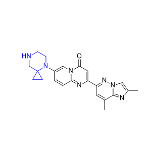 利司扑兰杂质04,2-(2,8-dimethylimidazo[1,2-b]pyridazin-6-yl)-7-(4,7-diazaspiro[2.5]octan-4-yl)-4H-pyrido[1,2-a]pyrimidin-4-one